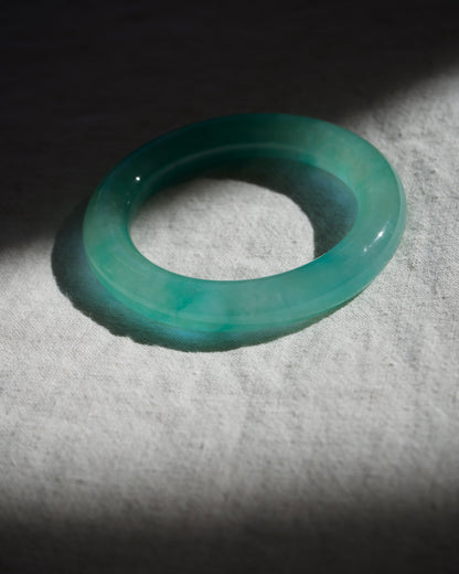 Jadeite Hololith Bangles