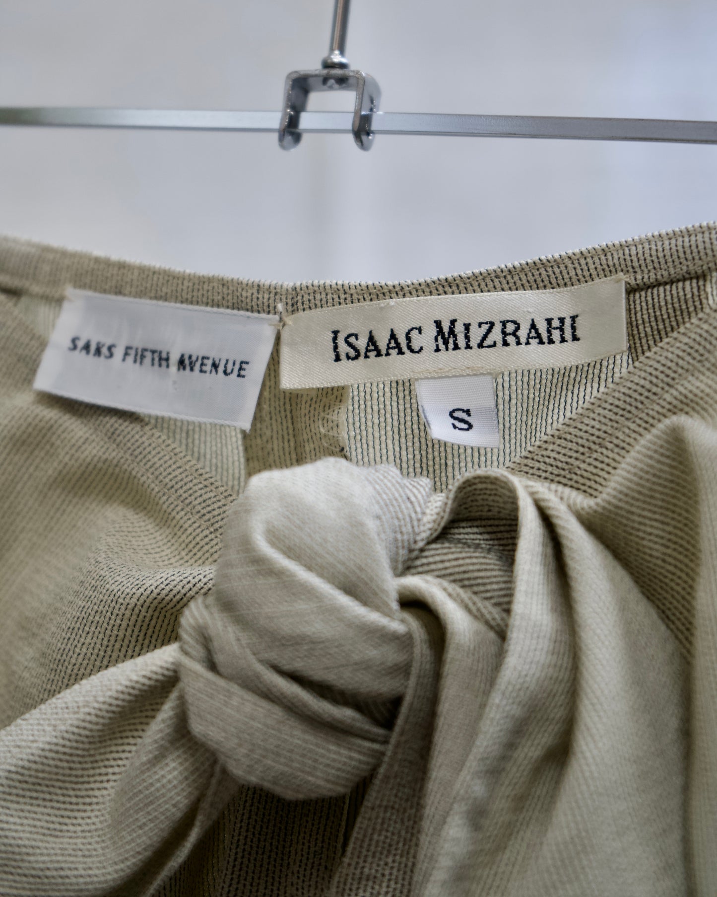 Isaac Mizrahi Tie Skirt