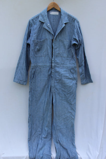Blue Striped Coveralls