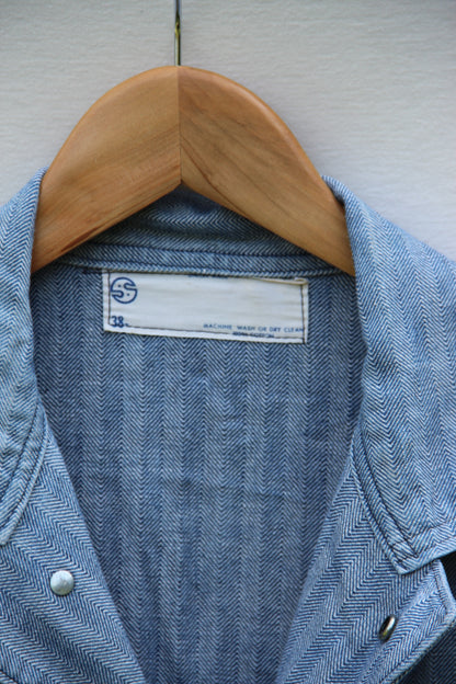 Blue Striped Coveralls